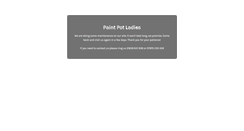 Desktop Screenshot of paintpotladies.co.uk